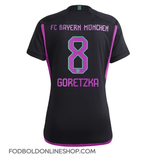 Bayern Munich Leon Goretzka #8 Udebanetrøje Dame 2023-24 Kortærmet